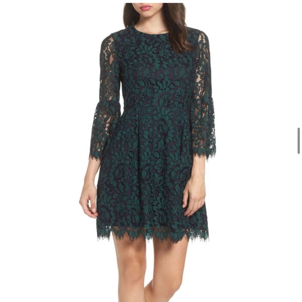 Eliza J Fit and Flare Dress